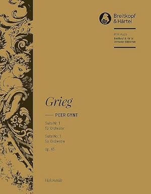 Immagine del venditore per Peer Gynt-Suite Nr.1 op.46fr Orchester : Violoncello venduto da Smartbuy