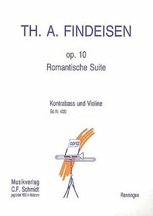 Bild des Verkufers fr Romantische Suite op. 10fr Kontrabass und Violine : Spielpartitur zum Verkauf von Smartbuy