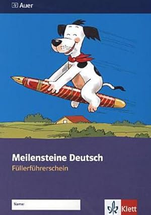 Imagen del vendedor de Meilensteine Deutsch in kleinen Schritten. Fllerfhrerschein 1./2. Schuljahr a la venta por Smartbuy