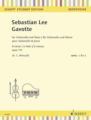 Bild des Verkufers fr Gavotte h-Moll op.112fr Violoncello und Klavier zum Verkauf von Smartbuy