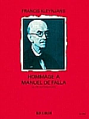 Image du vendeur pour HOMMAGE A MANUEL DE FALLA OP.118FUER GITARRE SOLO mis en vente par Smartbuy