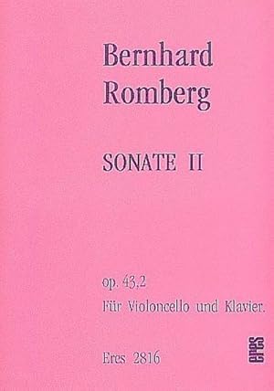 Bild des Verkufers fr Sonate C-Dur op.43,2fr Violoncello und Klavier zum Verkauf von Smartbuy