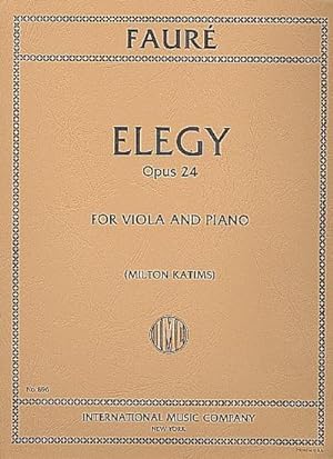 Immagine del venditore per Elegy op.24for viola and piano venduto da Smartbuy