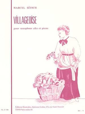 Bild des Verkufers fr Villageoisepour saxophone alto et piano zum Verkauf von Smartbuy
