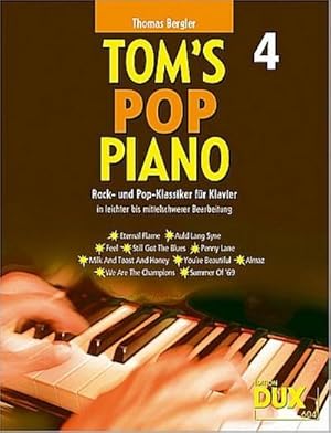 Seller image for Tom's Pop Piano Band 4:Rock- und Pop-Klassiker fr Klavier for sale by Smartbuy