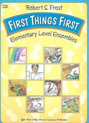 Seller image for First Things first for string orchestraviolin : elementary level for sale by Smartbuy