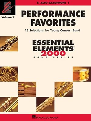 Bild des Verkufers fr Performance Favorites, Vol. 1 - Alto Saxophone 1 zum Verkauf von Smartbuy