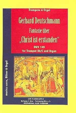 Seller image for Fantasie ber Christ ist erstanden DWV149fr Trompete und Orgel for sale by Smartbuy