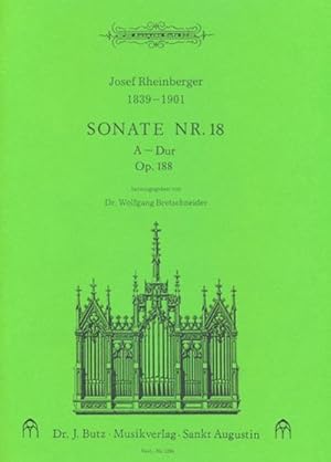 Bild des Verkufers fr Sonate A-Dur Nr.18 op.188fr Orgel zum Verkauf von Smartbuy
