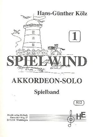 Bild des Verkufers fr Spielwind Band 1 Spielbandfr Akkordeon solo zum Verkauf von Smartbuy