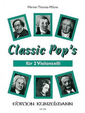 Bild des Verkufers fr Classic Pop'sfr 2 Violoncelli : 2 Spielpartituren zum Verkauf von Smartbuy