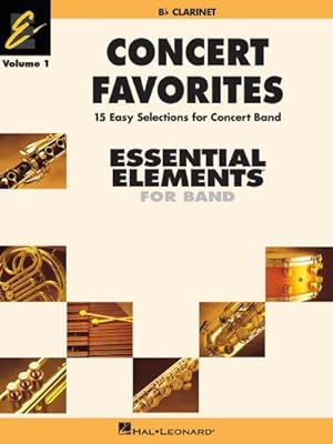Bild des Verkufers fr Concert Favorites Vol. 1 - Bb Clarinet zum Verkauf von Smartbuy