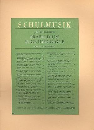 Seller image for Prludium, Fuge und Giguefr Streichorchester : Partitur und Stimmen (1-1-1--1-1-1) for sale by Smartbuy