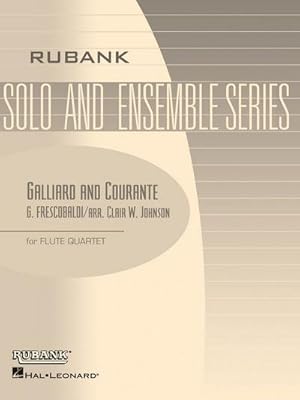 Bild des Verkufers fr Galliard and courantefor 4 flutes : score and parts zum Verkauf von Smartbuy