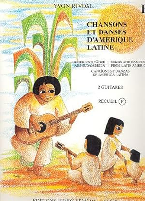 Bild des Verkufers fr Chansons et danses d'amerique latine vol.f pour 2 guitares zum Verkauf von Smartbuy