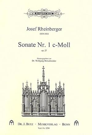 Bild des Verkufers fr Sonate c-Moll Nr.1 op.27fr Orgel zum Verkauf von Smartbuy