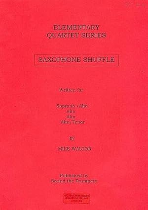 Bild des Verkufers fr Saxophone Shufflefor 4 saxophones : score and parts zum Verkauf von Smartbuy