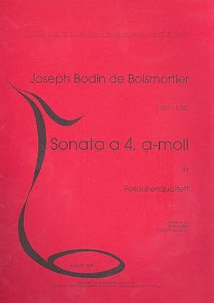 Bild des Verkufers fr Sonata a 4 a-Moll fr 4 PosaunenStimmen zum Verkauf von Smartbuy