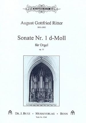 Bild des Verkufers fr Sonate d-Moll Nr.1 op.11 fr Orgel zum Verkauf von Smartbuy