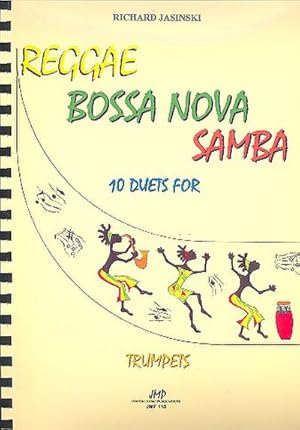 Bild des Verkufers fr Reggae Bossa Nova Samba:fr 2 Trompeten : Spielpartitur zum Verkauf von Smartbuy