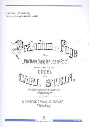 Bild des Verkufers fr Prludium und Fuge ber Ein feste Burgist unser Gott op.30 fr Orgel zum Verkauf von Smartbuy