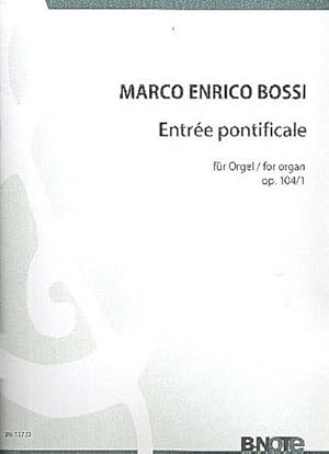 Bild des Verkufers fr Entre pontificale op.104,1fr Orgel zum Verkauf von Smartbuy