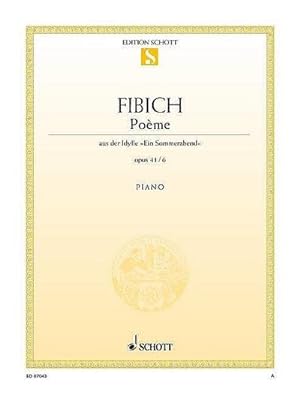 Seller image for Ein Sommerabend op.41,6fr Klavier for sale by Smartbuy