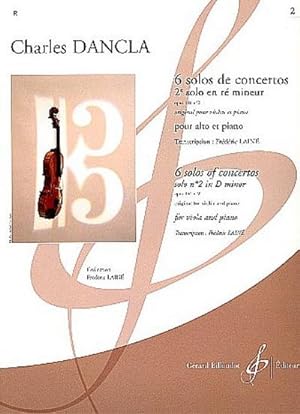 Bild des Verkufers fr Solo en r mineur op.141,2 pourviolon et piano pour alto et piano zum Verkauf von Smartbuy