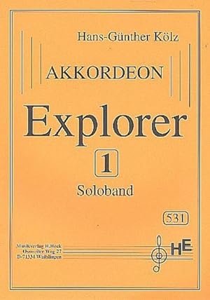 Bild des Verkufers fr Akkordeon Explorer Band 1 zum Verkauf von Smartbuy