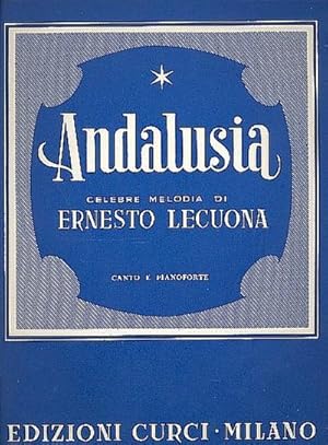 Bild des Verkufers fr Andalusia per canto e pianoforte(it/span) zum Verkauf von Smartbuy