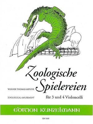 Bild des Verkufers fr Zoologische Spielereienfr 3-4 Violoncelli : Stimmen zum Verkauf von Smartbuy