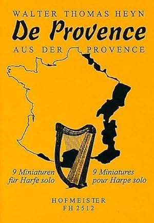 Bild des Verkufers fr De Provence Miniaturen fr Harfe zum Verkauf von Smartbuy