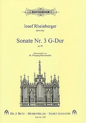 Bild des Verkufers fr Sonate G-Dur Nr.3 op.88fr Orgel zum Verkauf von Smartbuy