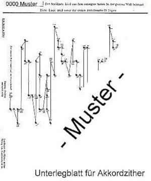 Bild des Verkufers fr Berhmte Melodie von Rubinstein!Unterlegblatt fr 5-Akkordzither zum Verkauf von Smartbuy