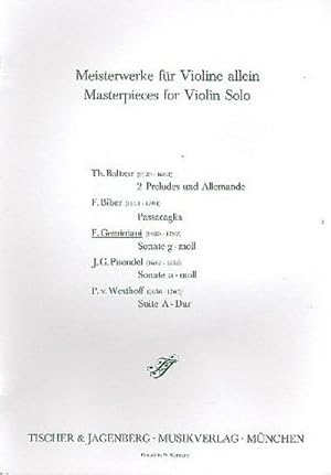 Bild des Verkufers fr Sonate g-Mollfr Violine zum Verkauf von Smartbuy