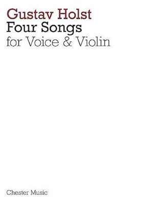 Bild des Verkufers fr 4 Songs op.35 for soprano andviolin (en) zum Verkauf von Smartbuy