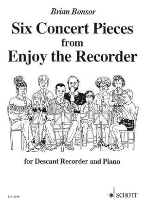 Seller image for 6 Concert Pieces from Enjoy the Recorderfor recorder and piano for sale by Smartbuy