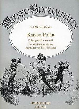 Bild des Verkufers fr Katzen-Polka op.441 fr 2 Trompeten,Horn, Posaune und Tuba : Partitur und Stimmen zum Verkauf von Smartbuy