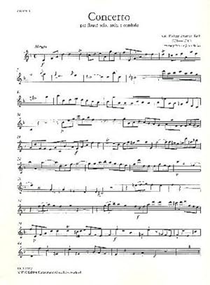 Bild des Verkufers fr Concerto d-Mollfr Flte und Streichorchester : Violine 1 zum Verkauf von Smartbuy