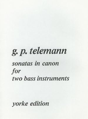 Bild des Verkufers fr Sonatas in Canon vol.1 for 2 bassinstruments zum Verkauf von Smartbuy