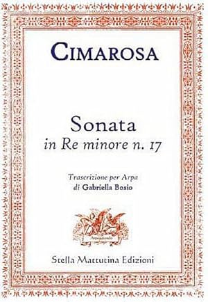 Bild des Verkufers fr Sonata in Re minore no.17for harp zum Verkauf von Smartbuy