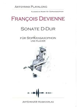 Bild des Verkufers fr Sonate D-Dur (+CD)fr Sopransaxophon und Klavier : Sopransaxophonstimme mit Playalong CD zum Verkauf von Smartbuy