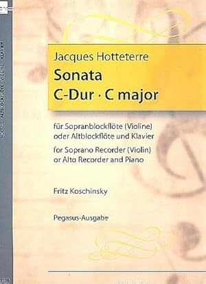 Seller image for Sonate C-Dur fr Blockflte und Klavier for sale by Smartbuy