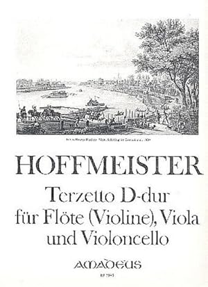 Bild des Verkufers fr Terzetto D-Dur fr Flte (Violine),Viola und Violoncello : Stimmen zum Verkauf von Smartbuy