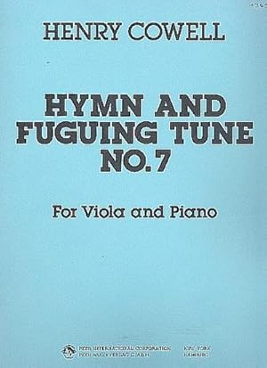 Bild des Verkufers fr Hymn And Fuguing Tune no.7for viola and piano zum Verkauf von Smartbuy