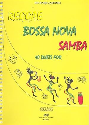 Bild des Verkufers fr Reggae, Bossa Nova, Samba10 duets for 2 cellos zum Verkauf von Smartbuy