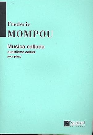 Bild des Verkufers fr Musica callada vol.4 pour piano zum Verkauf von Smartbuy