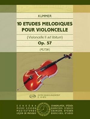 Bild des Verkufers fr 10 tudes mlodiques op.57pour violoncelle (vc 2 ad lib.) zum Verkauf von Smartbuy