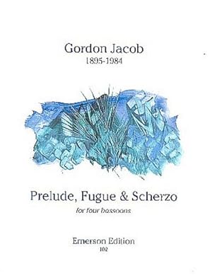 Bild des Verkufers fr Prelude, fugue and scherzofor 4 bassoons : score and parts zum Verkauf von Smartbuy