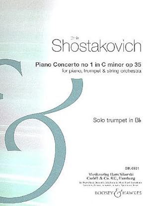 Bild des Verkufers fr Konzert c-Moll Nr.1 op.35 fr Trompete, Klavier und Orchester : Trompete solo zum Verkauf von Smartbuy